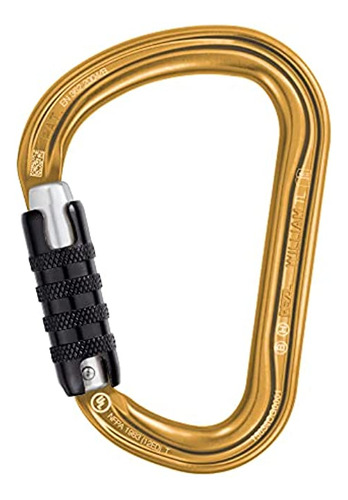 Petzl - William, Locking Carabiner For Belaying