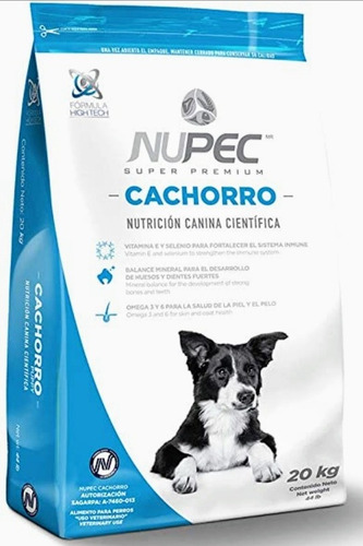 Imagen 1 de 4 de Nupec Perro Cachorro 20kg Nuevo Original