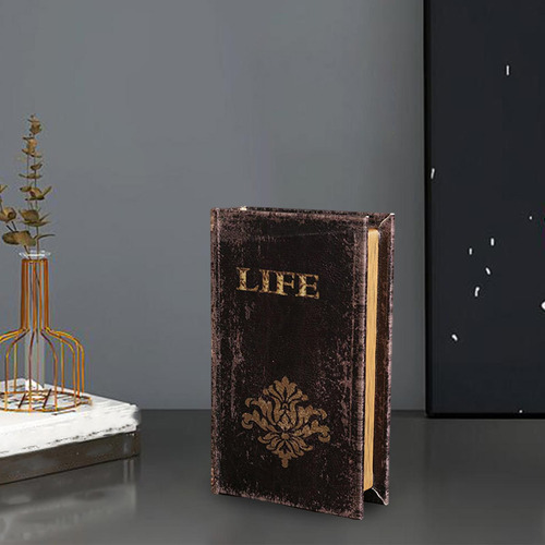 Caixa De Armazenamento De Livros De Simulação De Vida