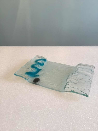 Bandeja Rectangular De Vidrio Para Servir Pasapalos (Usado)