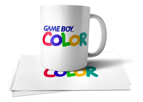 Gameboy Color Logo Taza Tu Propio Estilo