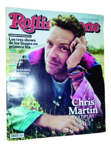 Coldplay Revista Rolling Stone Nro 216 Palo Pandolfo Stones