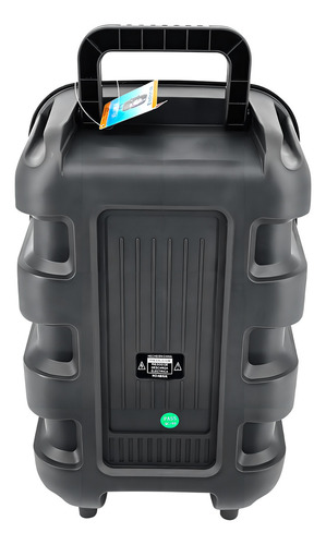 Bocina Prtatil 8 Fm/usb/sd/aux/bluetooth Velikka Vkk-4804a Color Negro