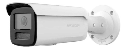 Camara Ip Hikvision Acusense Ir60m 2.8mm Perimetral 2mp Ip67 Color Blanco