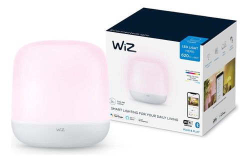 Lámpara De Mesa Wiz Hero - Luz Portátil, Inteligente Y A Tod