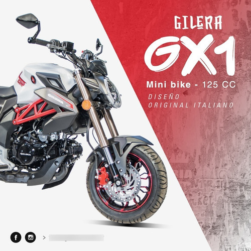 Imagen 7 de 8 de Gilera Gx1 125 Nacked 0km 2022 Ruta 3 Motos