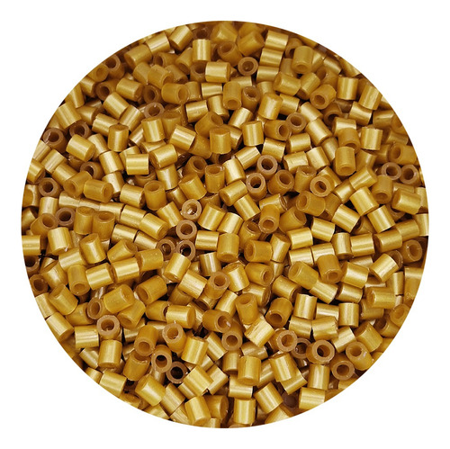 1kilo Hama Beads 5mm Color A , 18000beads Aprox Color Oro Diámetro 5 Mm