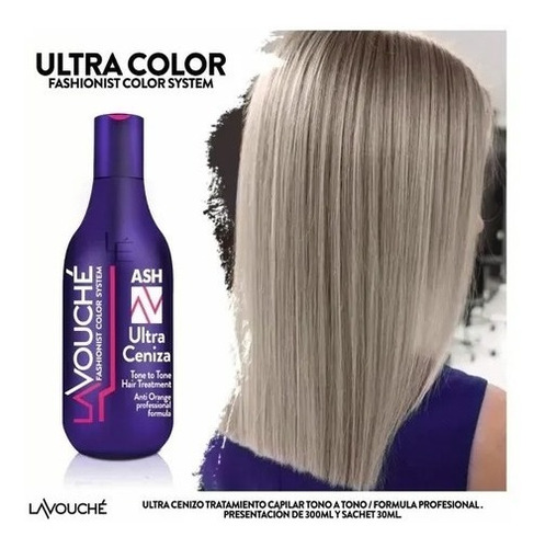 Tratamiento Matizante Cremoso Lavouche Color Ultra Ceniza