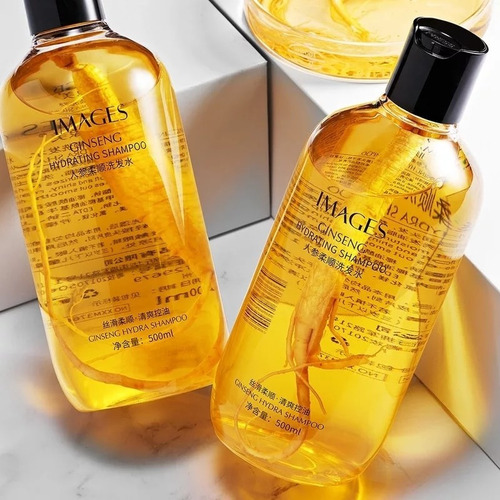 Shampoo / Shower Gel Con Autentica Raíz De Ginseng. 500 Ml