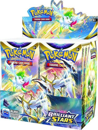 Caja Sobre Pokémon Bright Sword & Shield Recuent