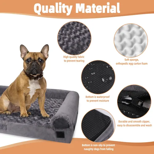 Camas Para Perros Ortopédicos Grandes Y Medianos, Lavables.