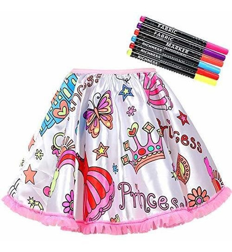 Richness Color Your Own Dress Princess Dress Up Skirt With F