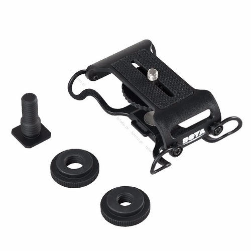 Imagen 9 de 10 de Soporte P/ Grabador Tascam Microfono C/ Suspensión Zapata