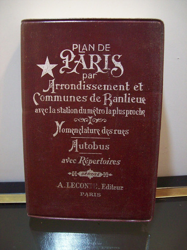 Adp Guide Indecateur Des Rues De Paris / Ed. A. Leconte
