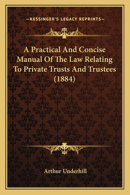 Libro A Practical And Concise Manual Of The Law Relating ...