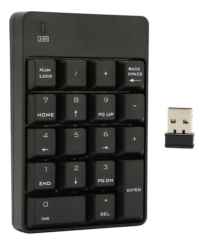 Teclado Numérico Inalámbrico Sk 51ag 2.4g, 18 Teclas, Prensa