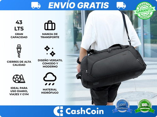 Bolso Mochila Walla Rostock 40 Lts Urbano Deportivo Camping