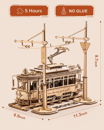 Kits De Maquetas De Coches De Madera Rokr En 3d Para Que Los