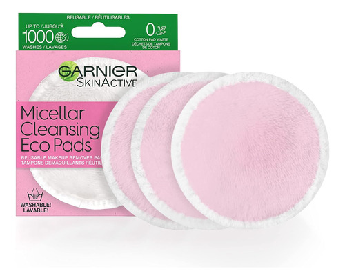 Almofadas De Limpeza Micelar Ecológicas Garnier Skinactive,