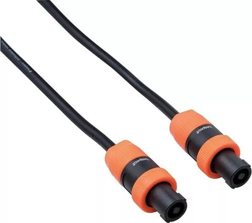 Cable Bespeco Speakon 2 Polos A Speakon 2 Polos 1mt Slkt100