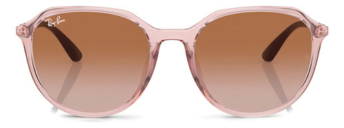 Óculos Ray-ban RB4415L 667213 Feminino Rosa translúcido Arredondado
