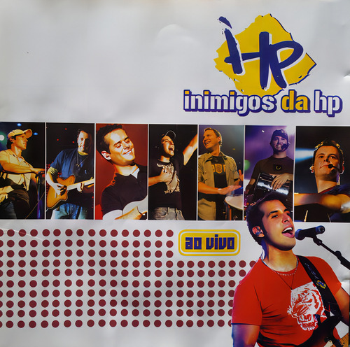 Cd Inimigos Da Hp*/ Ao Vivo (lacrado