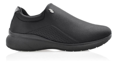 Tênis Feminino Usaflex Diabetes Macio Joanete Ab6401db Preto