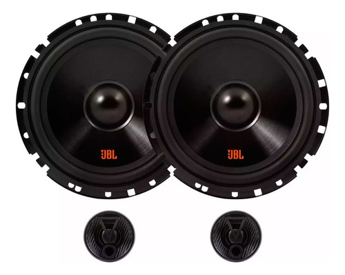 Alto Falantes 6 Polegadas Jbl Kit Duas Vias 62vfx55 110w Rms