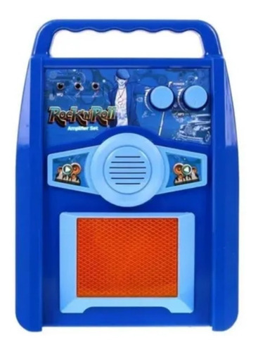 Juguete Guitarra Eléctrica Con Amplificador Micrófono Niños