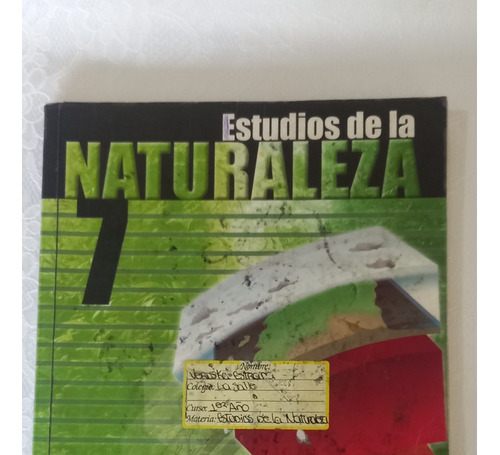 Estudios De La Naturaleza 7 -santillana 