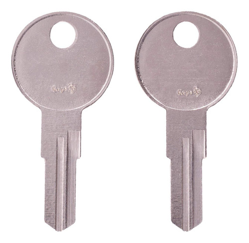 Keys22 - Juego De 2 Llaves A16 A17 A18 Nuevas Llaves Para Ca