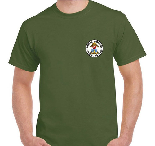 Remera Bordada Ara General Belgrano Hereoes Malvinas Mod3