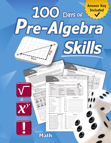 Libro: Pre-algebra Skills: (grades 6-8) Middle School Math &
