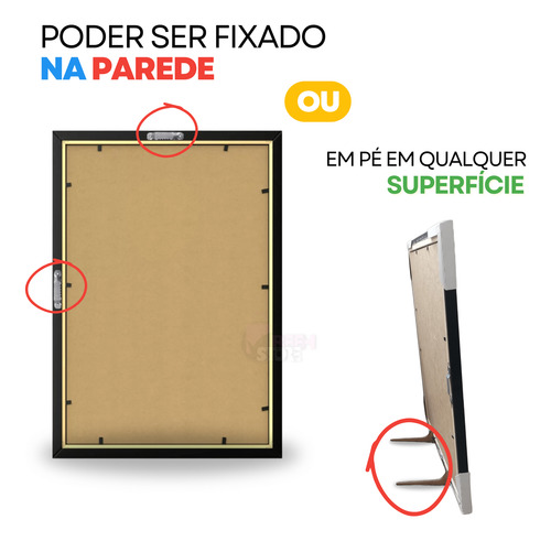Quadro Personalizado Google Melhor Mãe/avó Do Mundo C/ Vidro Preto