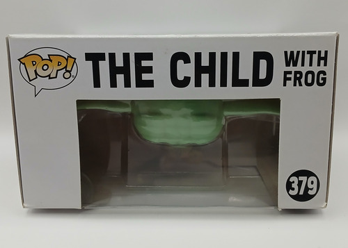 Funko Pop Grogu With Frog (baby Yoda) 379 Star Mandalorian (Usado)