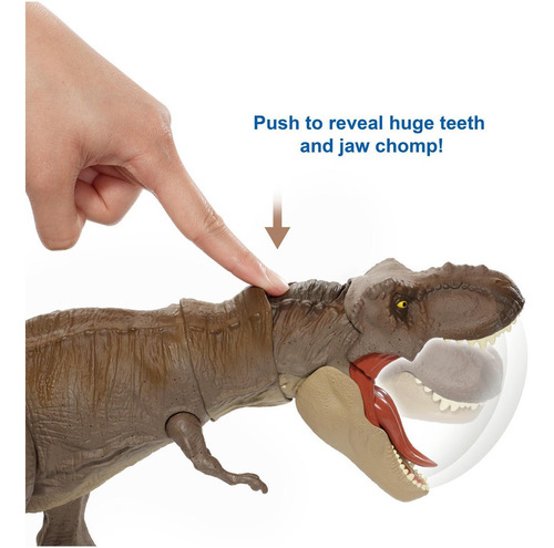 Jurassic World Tyrannosaurus Rex Mega Mordida V4542
