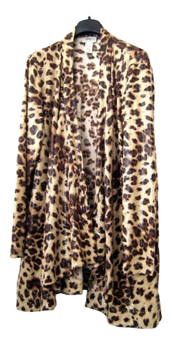 Bolero, Animal Print/brillo,  Neiman Marcus, Talla Xl