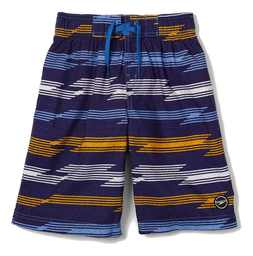 Traje De Baño Boardshort 43cm Multicolor Para Niño Speedo