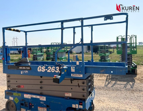 Plataforma De Elevación Tijera Genie Gs2632 2015