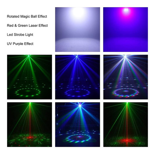 Disco Magic Ball Di Controlador De Luz De Palco Dmx Strobe