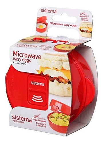Recipiente Sistema Para Cocinar Huevos En Microondas-everkid