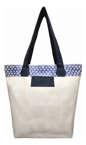 Bolsa Feminina com Necessaire Cachorrinhos Jeans, Magicc Bolsas 088