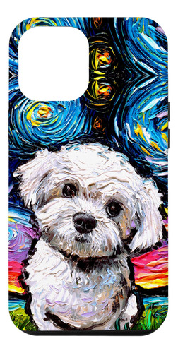 iPhone 12 Pro Max Maltipoo Starry Night Wh B08n6k7wx5_300324