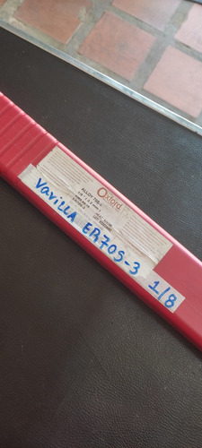 Varilla De Aporte Er70s3 1/8 X 3 Oxford