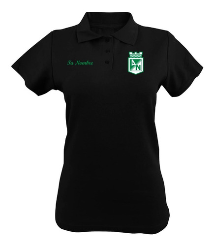 Camiseta Tipo Polo Personalizada Atlético Nacional