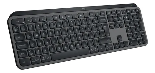 Teclado Sem Fio Mx Keys S Grafite Logitech Idioma Inglês | Frete