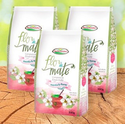 Erva Mate Schneider Com Menta & Flor 1500g