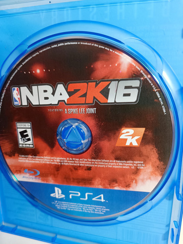 Nba 2k16 ( E ) Ps4 (Usado)