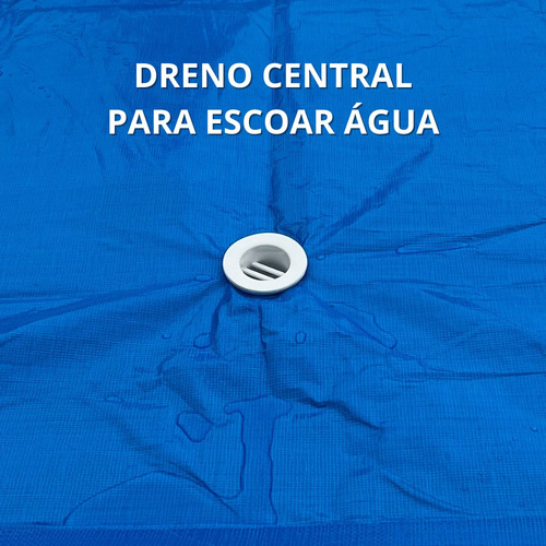 Capa De Piscina 10x4 Mts 450 Micras, Suporta Até 150 Kgs