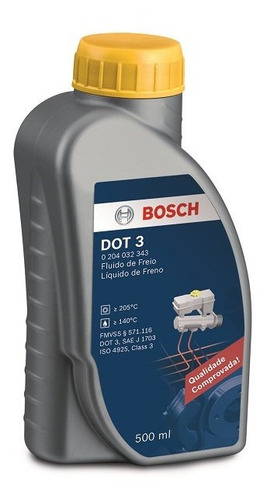 Liquido De Freno Bosch Dot 3 500ml